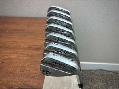 Callaway Apex Pro 21 Iron Set 4-PW / True Temper AMT X100 X-Stiff
