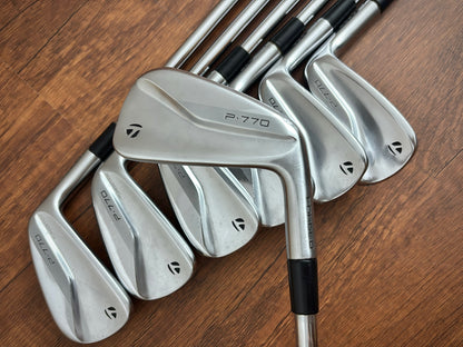 (+1") Taylormade P770 Iron Set 4-PW / Dynamic Gold S300 Stiff
