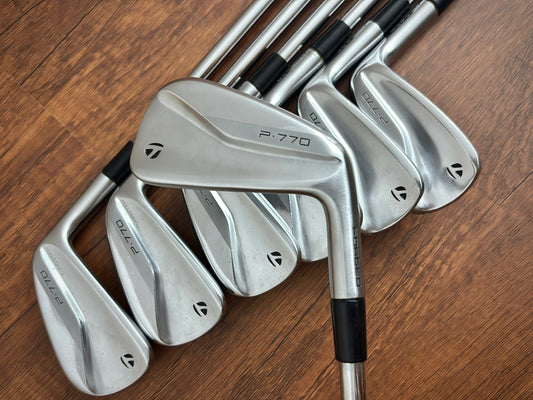 (+1") Taylormade P770 Iron Set 4-PW / Dynamic Gold S300 Stiff