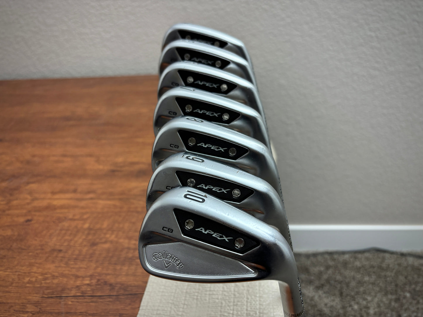 Callaway Apex CB '24 Iron Set 4-PW / Project X 6.5 X-Stiff