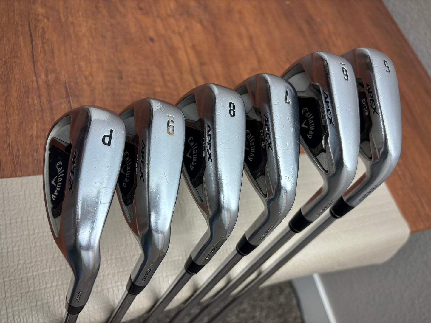 Callaway Apex DCB 21 Iron Set 5-PW / True Temper Elevate Regular Flex