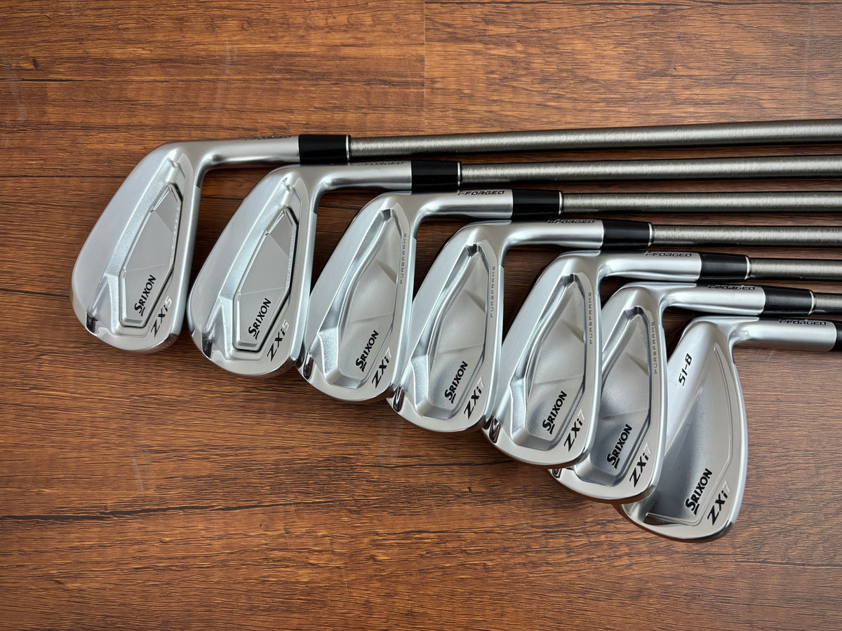 Srixon ZXi5 / ZXi7 Iron Set 5-AW / Aerotech Steelfiber Stiff