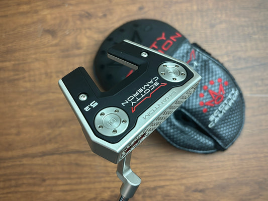 Titleist Scotty Cameron 2026 Phantom 5.2 Putter 35" + headcover