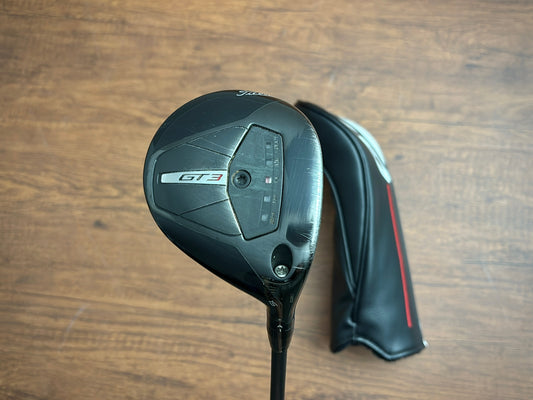 Titleist GT3 3-Wood 15* + headcover / Stiff