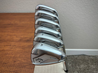 *MINT* Callaway Elyte X Iron Set 6-AW / True Temper Vector Stiff