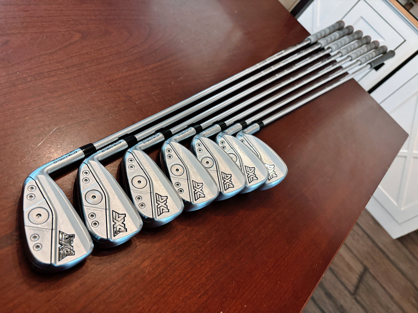 PXG 0311 P Gen 6 Double Chrome Iron Set 5-GW / True Temper Elevate Regular Flex