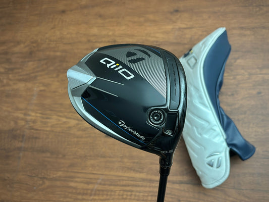 Taylormade Qi10 Driver 10.5* + headcover / X-Stiff