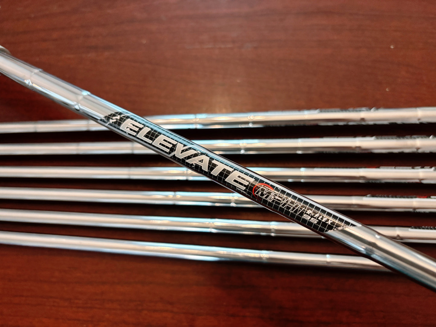 PXG 0311 P Gen 6 Double Chrome Iron Set 5-GW / True Temper Elevate Regular Flex