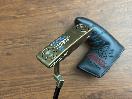 Titleist Scotty Cameron Super Select Newport 2 Custom Putter 33” + headcover