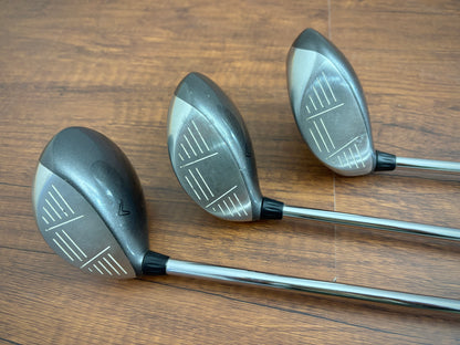 Callaway Big Bertha Wood Set (3W, 5W, 7W)
