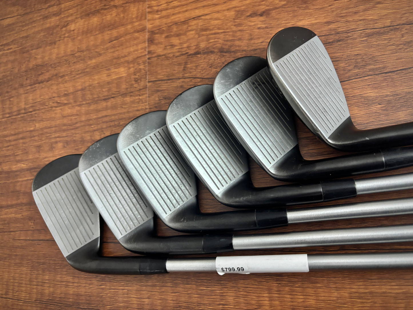 Mizuno JPX 925 Forged Black Iron Set 6-GW / KBS Tour C-Taper 130 X-Stiff