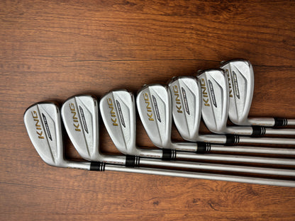 (Left-handed) Cobra King Forged TEC Iron Set 4-PW / KBS Tour C-Taper 130 X-Stiff