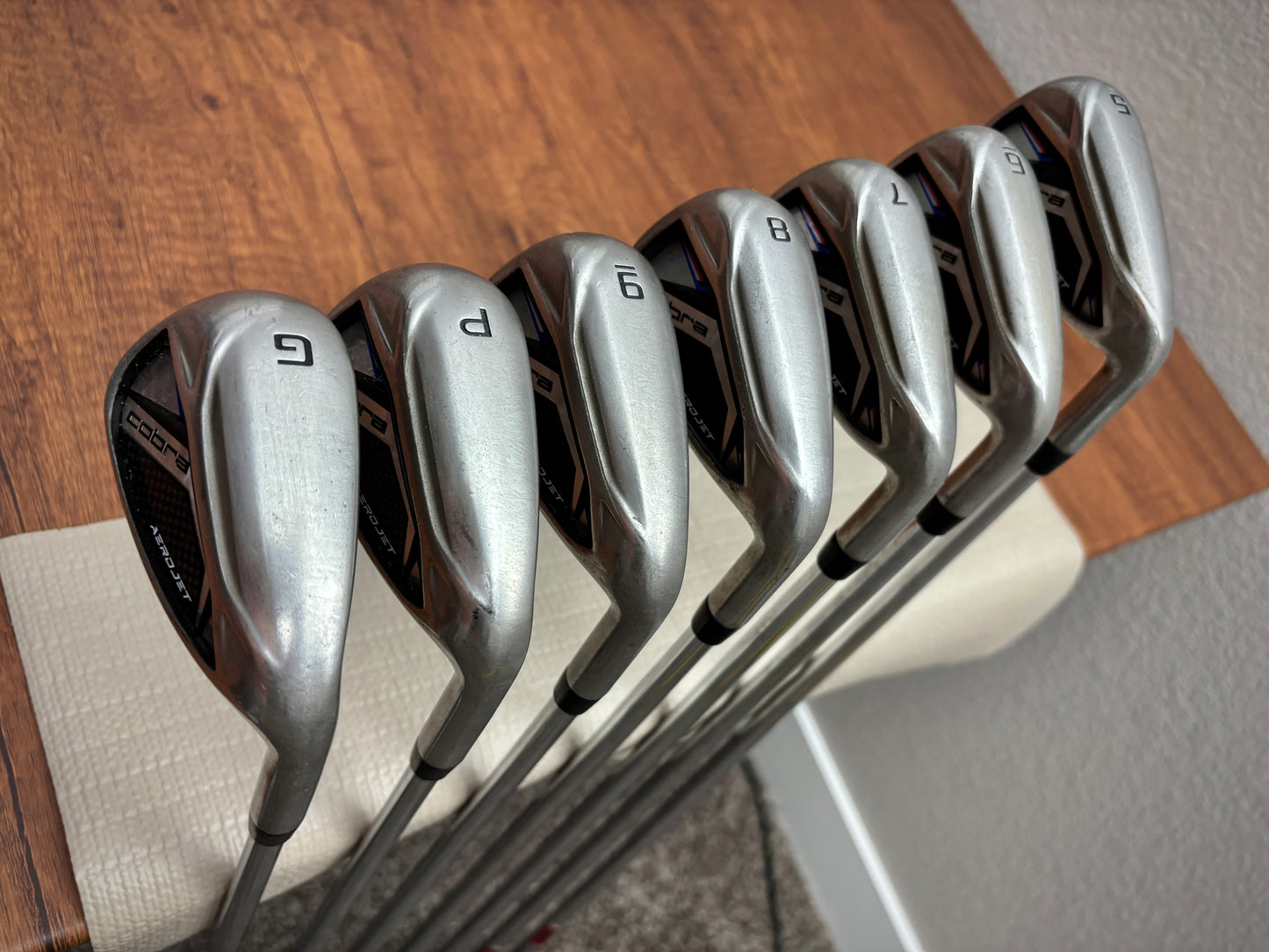 Cobra Aerojet Iron Set 5-GW / KBS $-Taper 120 Stiff