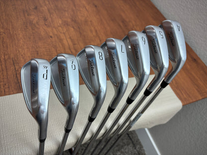 Titleist T100 ‘23 Iron Set 4-PW / True Temper AMT S300 Stiff