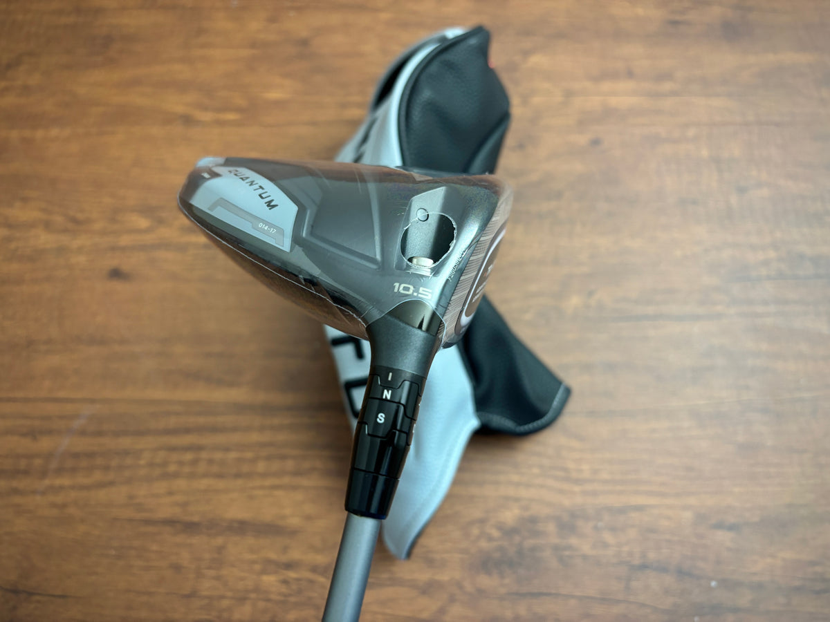 *NEW IN PLASTIC* Callaway Quantum Max Driver 10.5* + headcover / Stiff