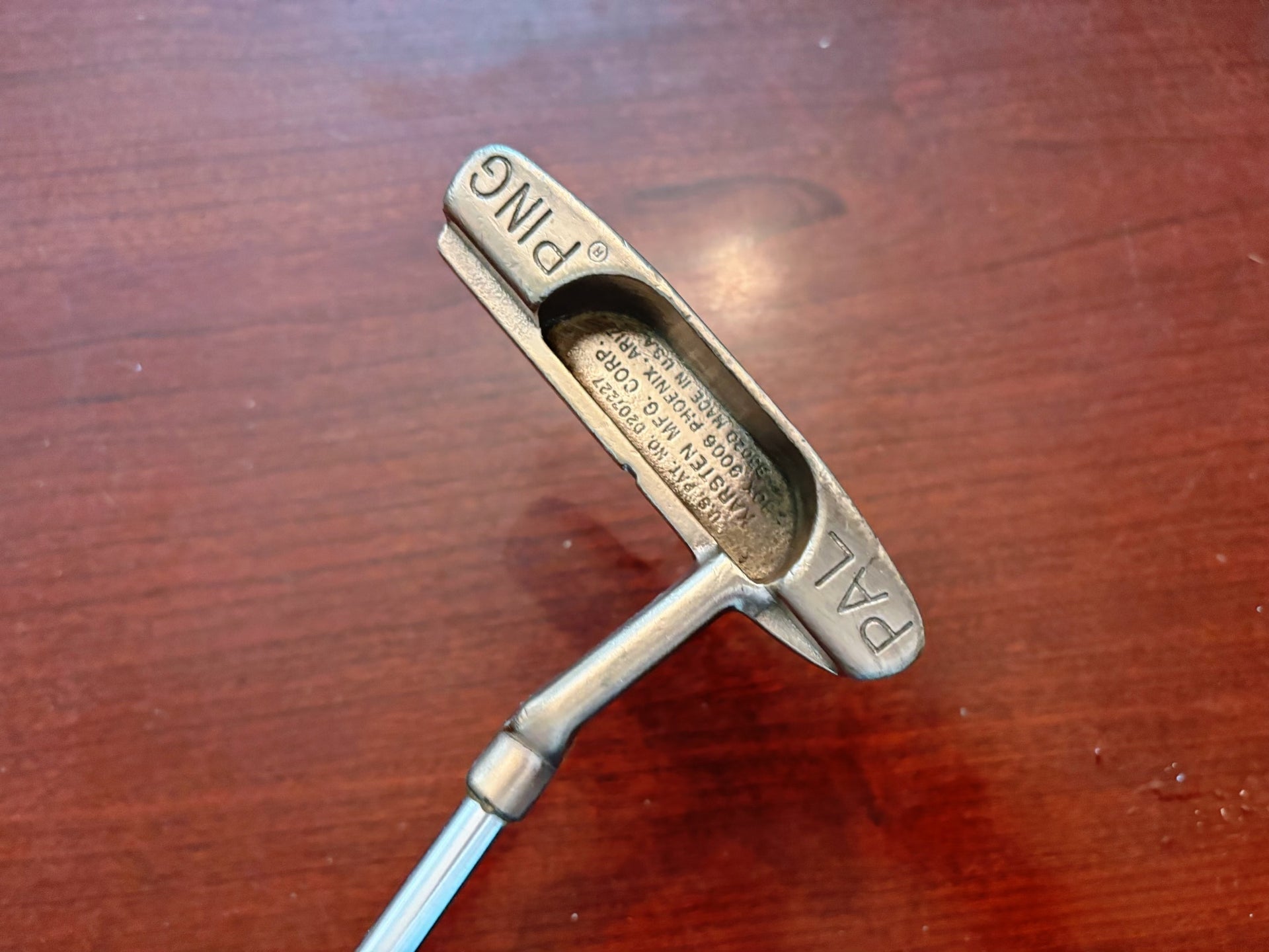 Putter Vintage Ping PAL – Tige Acier 35,5 Pouces, Droitier, Bon état