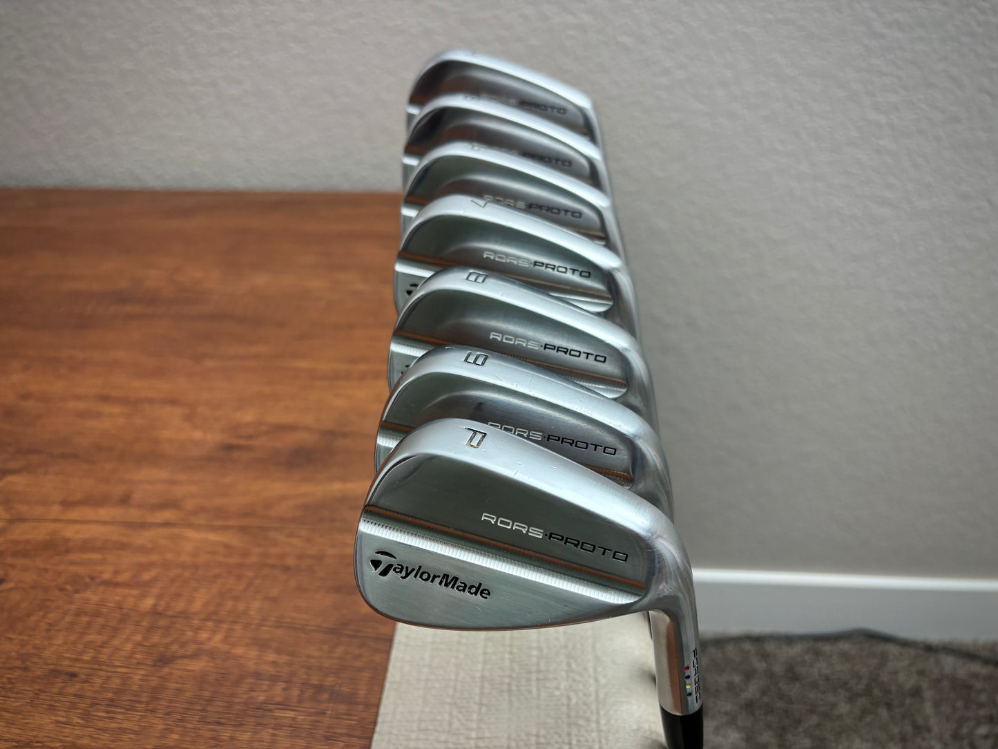 Taylormade RORS Proto Iron Set 4-PW KBS Tour C-Taper 120 Stiff