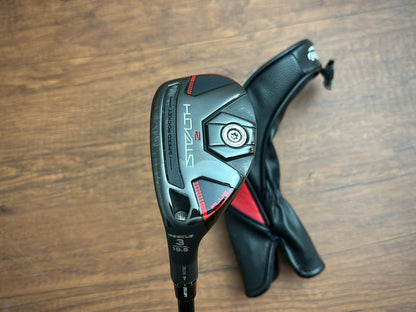 (Left-handed) Taylormade Stealth 2 3-hybrid + headcover / Regular Flex