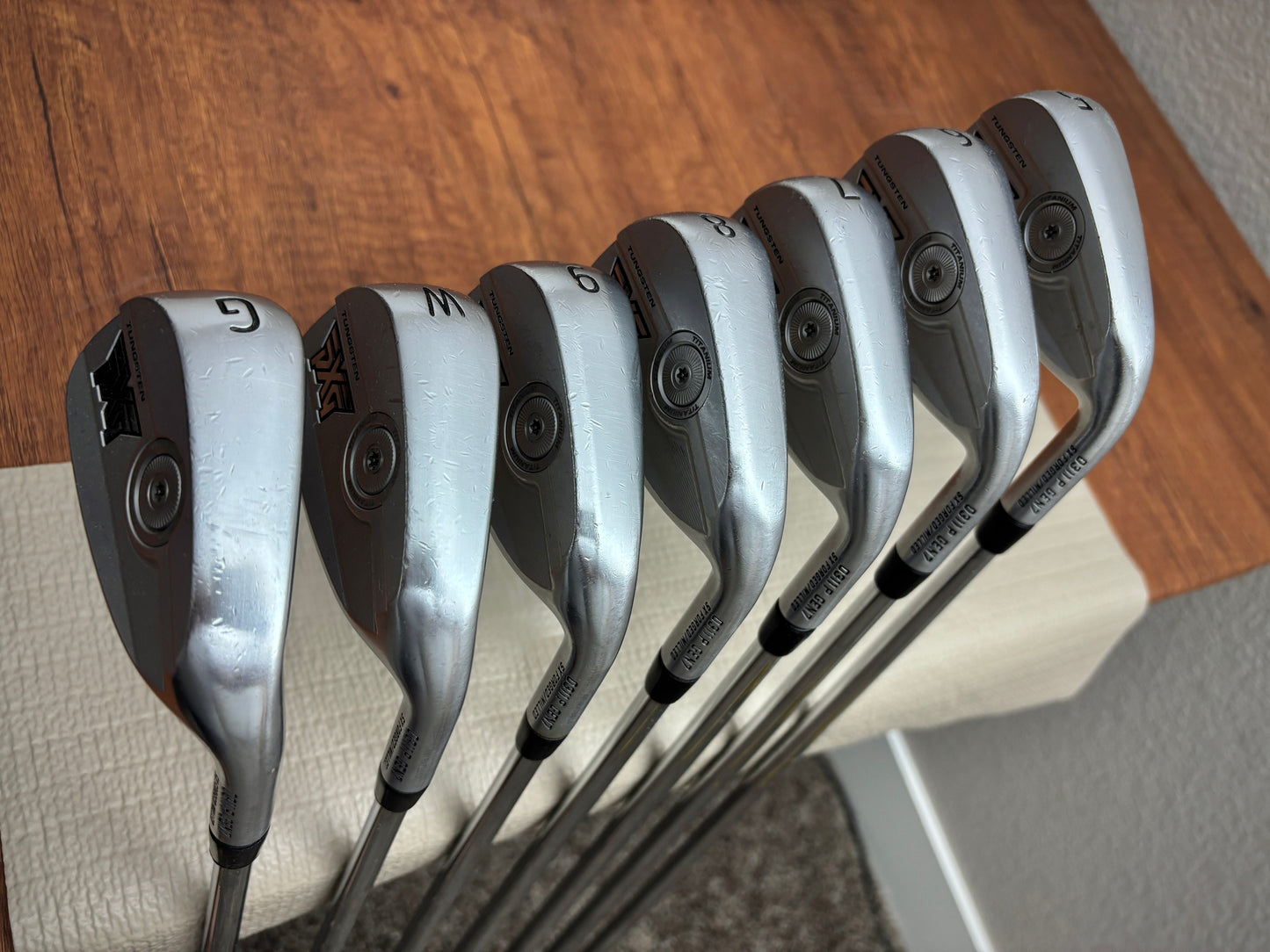 PXG 0311 P Gen 7 Iron Set 5-GW / KBS $-Taper Lite Stiff