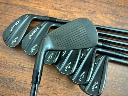 Callaway Apex Ti Fusion Iron Set 5-AW / KBS $-Taper 120 Stiff