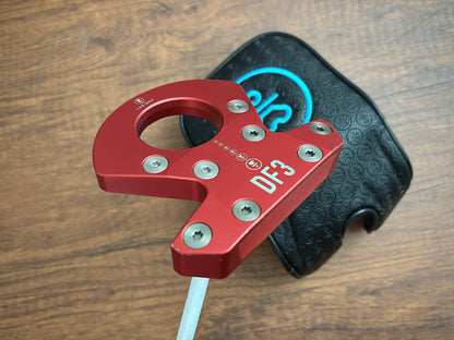 L.A.B. DF3 Red Putter 34" + headcover