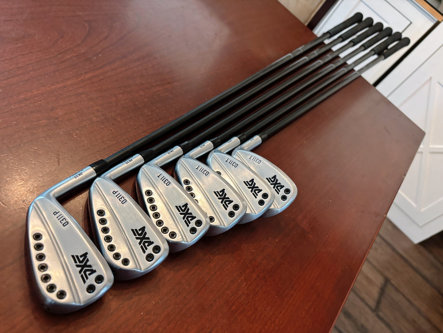 PXG 0311P / 0311T Gen 2 Iron Set 5-PW / Mitsubishi MMT Stiff Graphite
