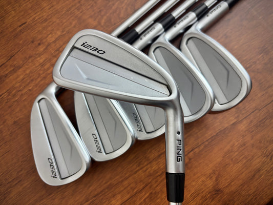 (+1”) Ping i230 Iron Set 5-PW / KBS Tour FST Stiff