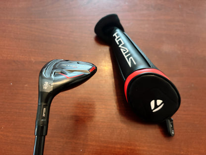 (Left-handed) Taylormade Stealth 2 3-Hybrid + headcover / Stiff