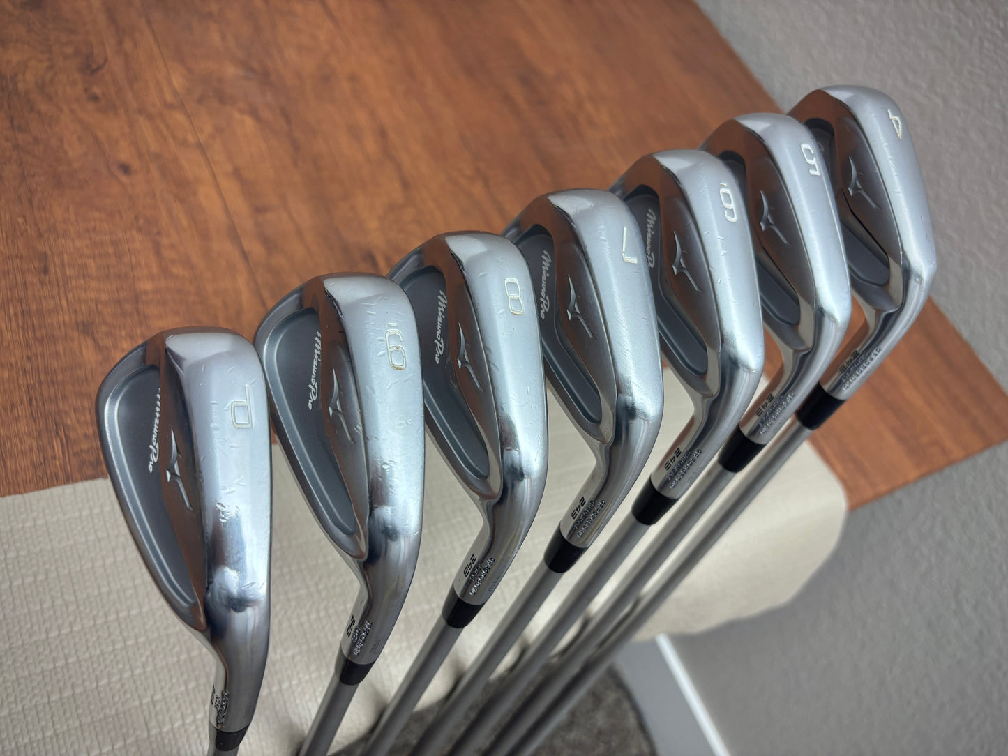 Mizuno Pro 243 Iron Set 4-PW / KBS Tour C-Taper 130 X-Stiff