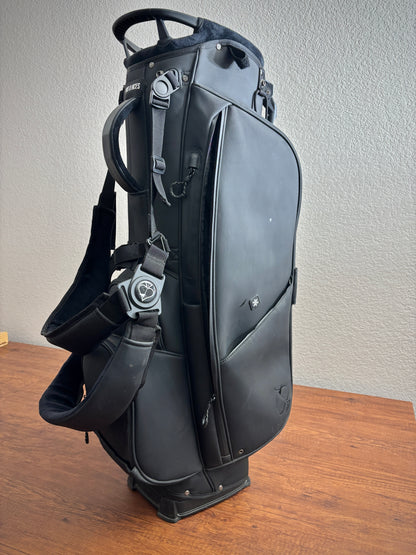 Pins & Aces Golf Stand Bag Black