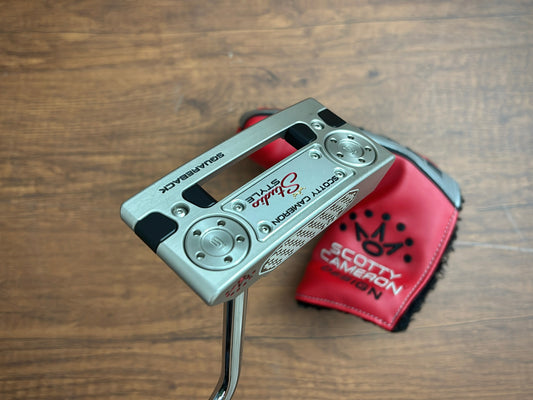 Titleist Scotty Cameron 2025 Studio Style Squareback Putter 34" + headcover