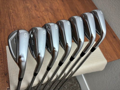 (+1.25") Mizuno JPX 923 Hot Metal Iron Set 5-GW / Dynamic Gold S300 Stiff