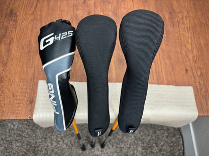 Ping G15 Hybrid Set (3h,4h,5h) + headcovers / Regular Flex