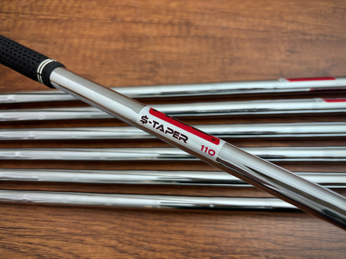*NEW IN PLASTIC* Cobra King Rickie Fowler RF Copper Forged MB Iron Set 4-PW / KBS $-Taper 110