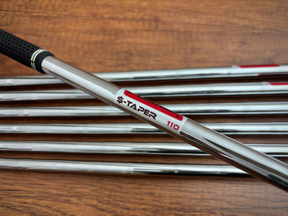 *NEW IN PLASTIC* Cobra King Rickie Fowler RF Copper Forged MB Iron Set 4-PW / KBS $-Taper 110