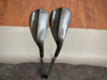 Cleveland RTX ZipCore Raw Wedge Set (54,58)