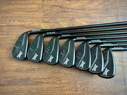 PXG 0311 XP Gen 6 Double Black Iron Set 5-GW / Mitsubishi MMT 125 X-Stiff