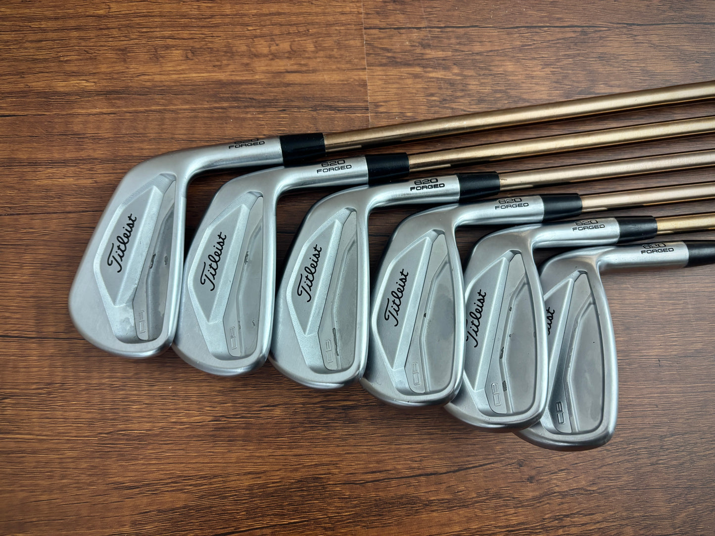 Titleist 620 CB Iron Set 5-PW / True Temper Tour Prototype Monaco Stiff