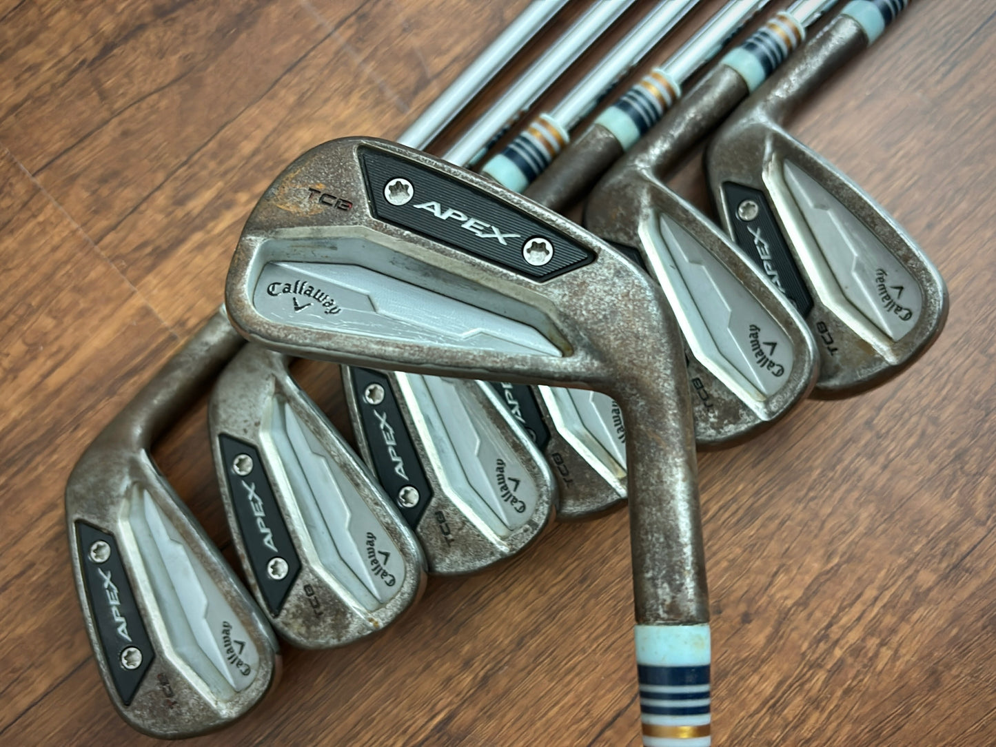 Callaway Apex ‘24 TCB Limited Edition Raw Forged Iron Set 4-10 / Dynamic Gold S400 Stiff