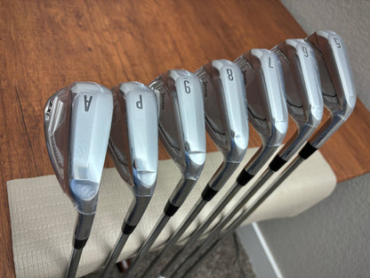 *NEW IN PLASTIC* Srixon ZXi5 Iron Set 5-AW / Dynamic Gold R300 Regular Flex