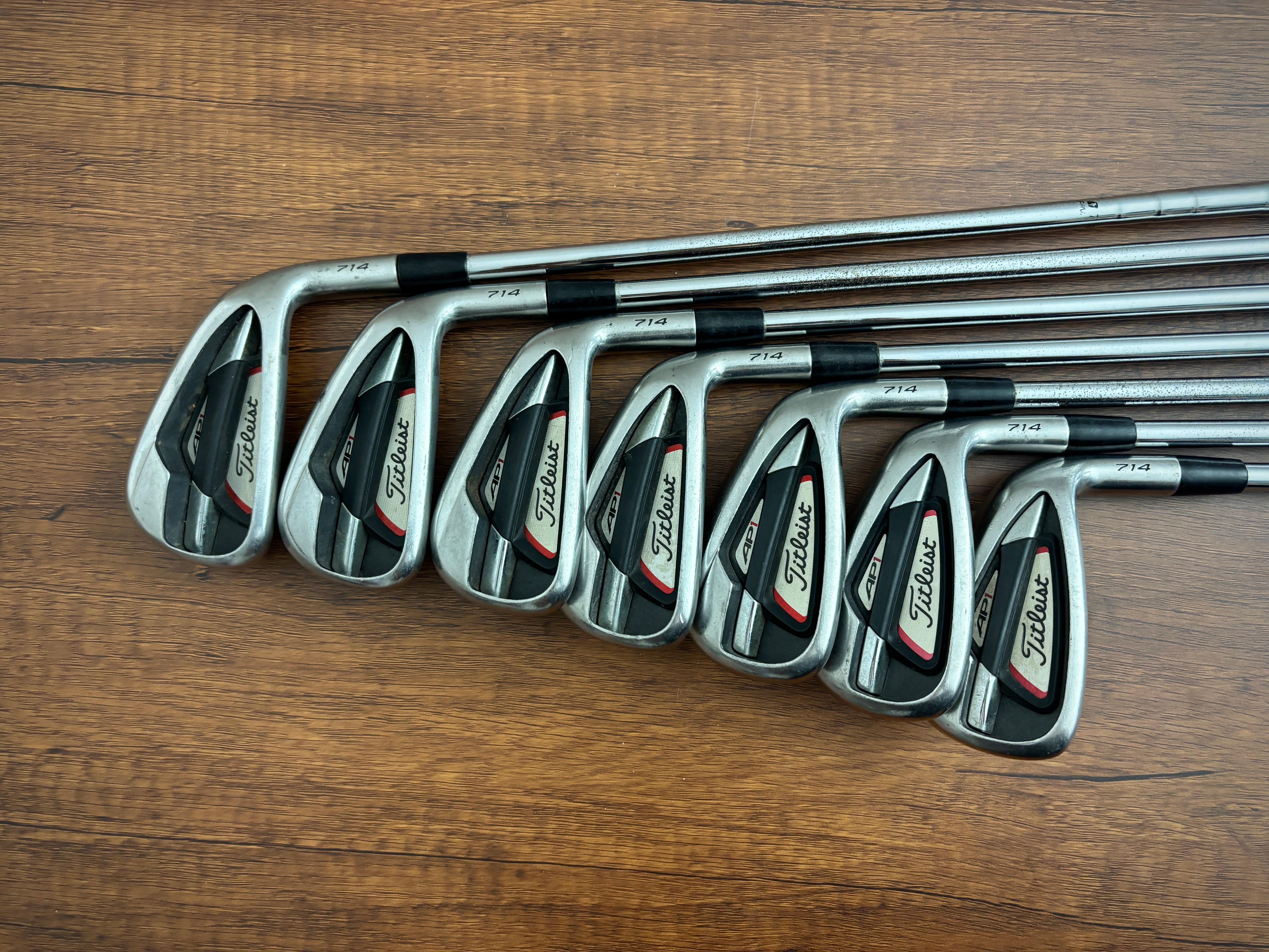 Titleist - Titleist　アイアンセットAP1 714 　Flex　S Titleist AP1 714 Iron Set 4-PW / True Temper XP R300 Regular