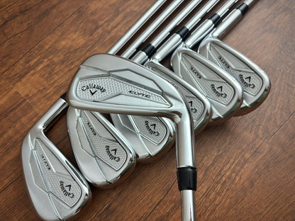 (+1.25”) Callaway Elyte Iron Set 5-AW / True Temper Vector Regular Flex