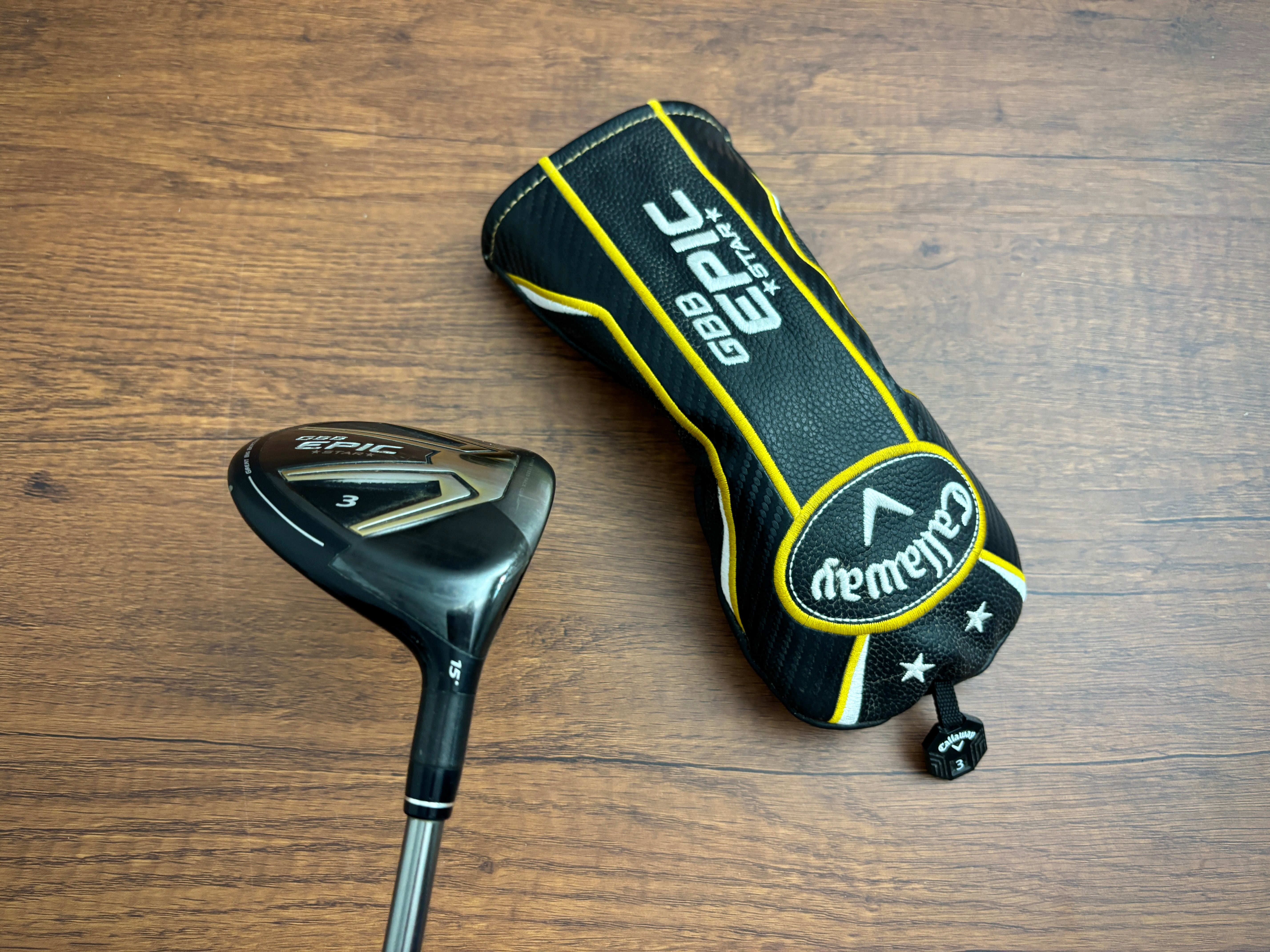 Callaway - [Sale]Callaway GBB Epic Star キャロウェイ3W Callaway Great Big Bertha Epic Star 3-Wood + headcover