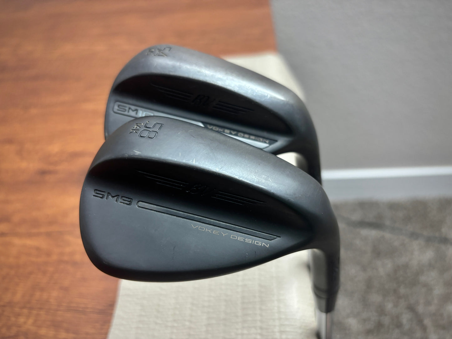 Titleist Vokey SM9/SM10 Jet Black Wedge Set (54,58)