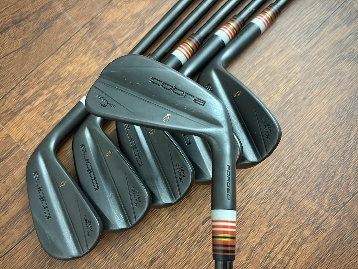 Cobra King MB 2025 Black Iron Set 5-PW / KBS $-Taper 130 X-Stiff