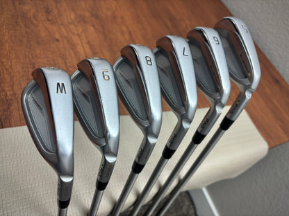 (+1”) Ping Blueprint S Iron Set 5-PW / Aerotech Steelfiber Stiff