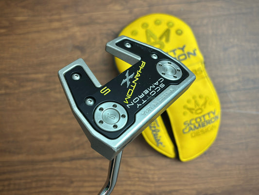 Titleist Scotty Cameron Phantom X 5 Putter 34" + headcover