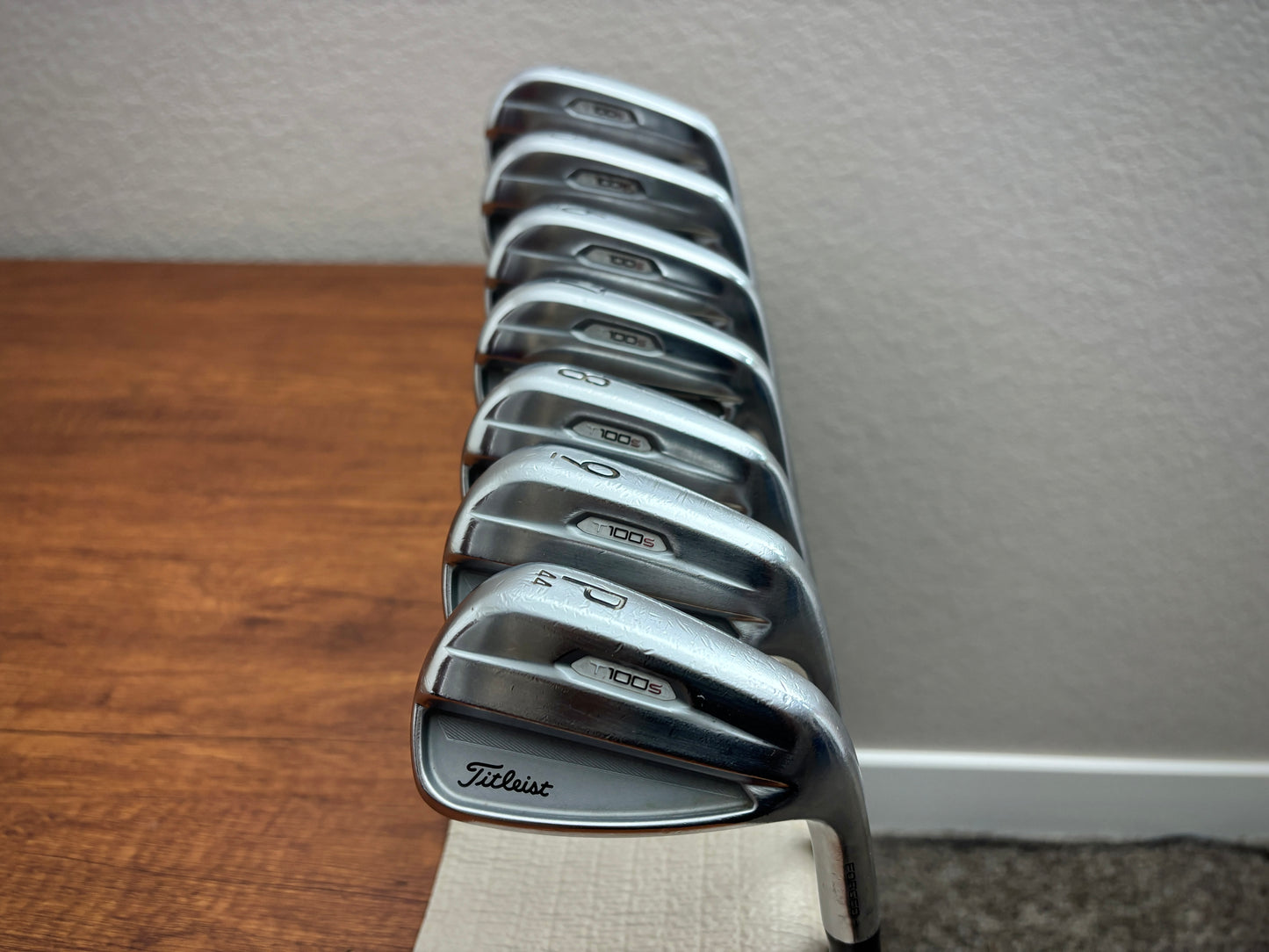 Titleist T100S ‘21 Iron Set 4-PW / Recoil F4 Stiff