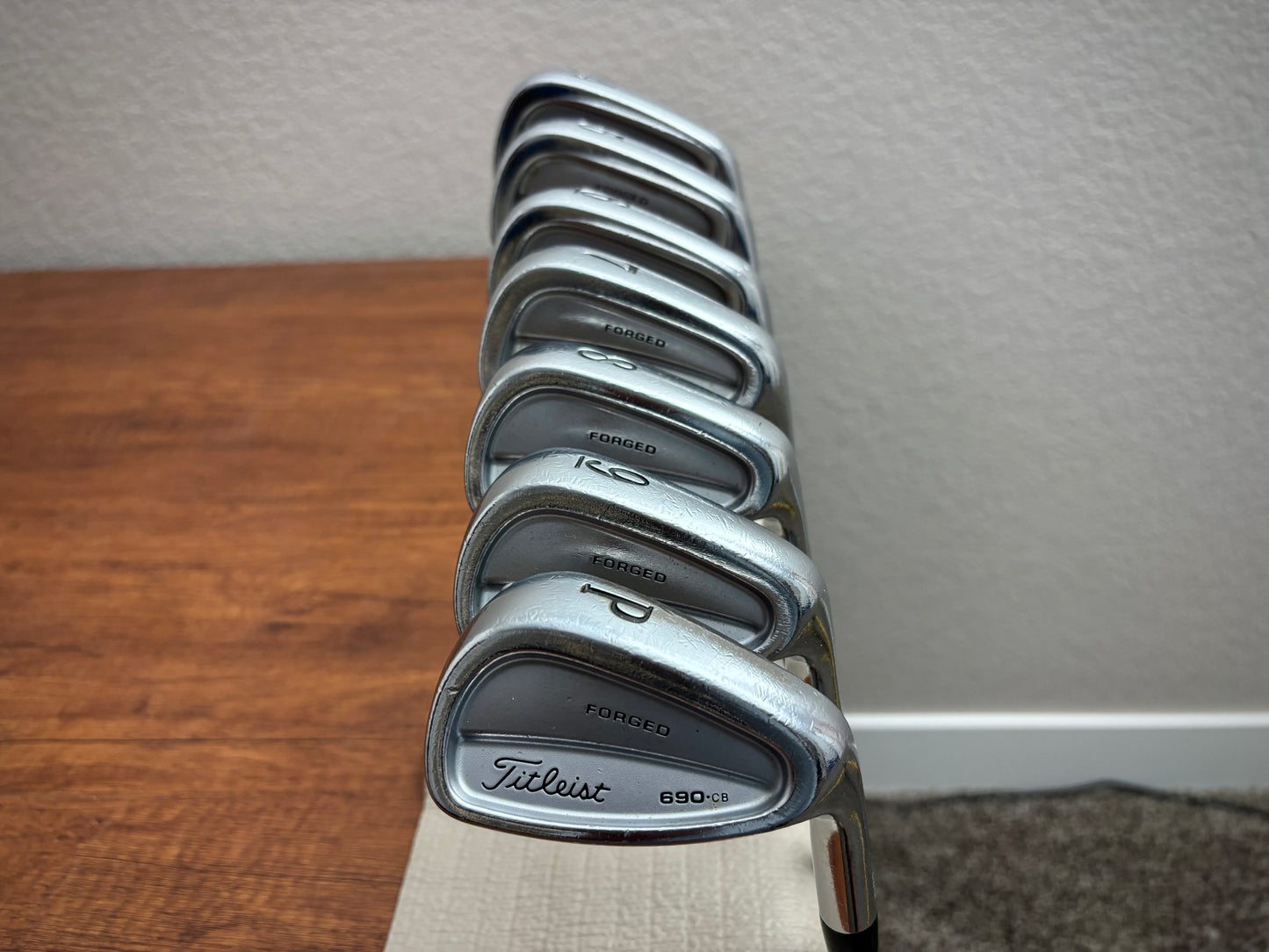 Titleist 690 CB Iron Set 4-PW / Precision 5.0 Shafts