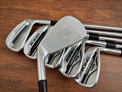 Cobra King Tour MIM Iron Set 5-PW / KBS $-Taper 120 Stiff